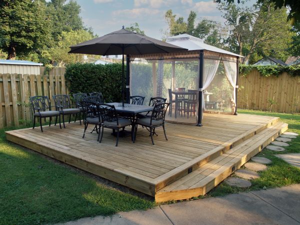 Backyard Deck Installation in Poway