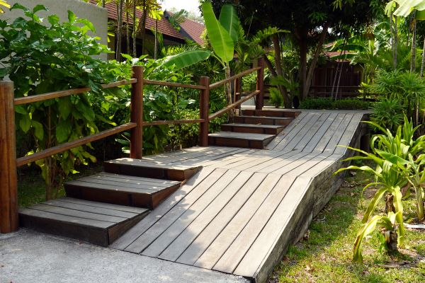 Wood Ramp Installation in Poway