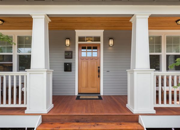 Wood Porch Construction in Poway
