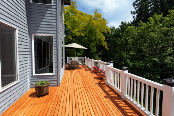 Cedar Deck Construction in Poway