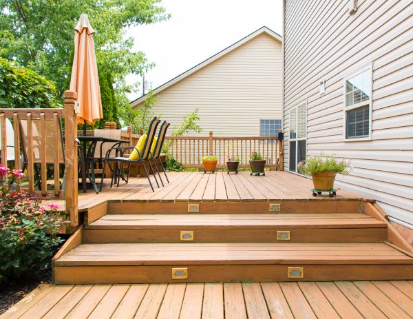 Wooden Patio Installation in Poway