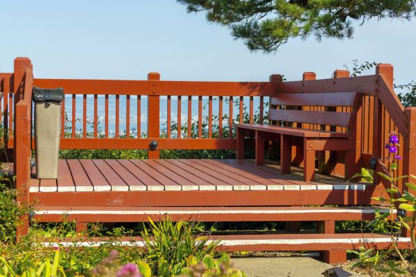 Redwood Deck Construction in Poway
