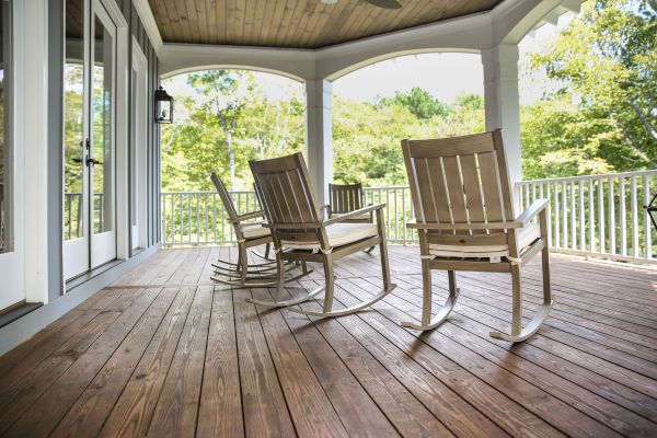 Wooden Porch Construction in Poway