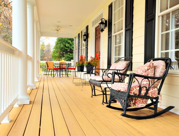 Wooden Veranda Construction in Poway