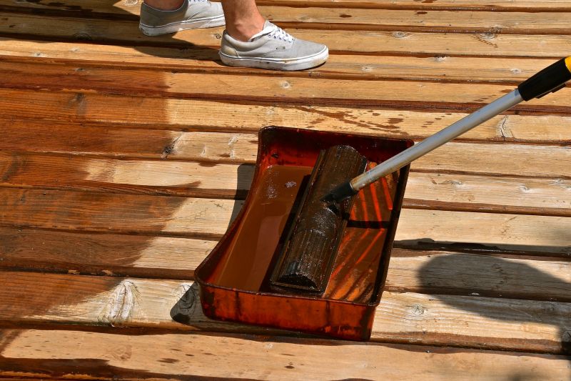Sealing a Wooden Deck